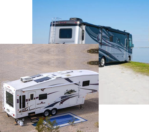 RV And Trailer