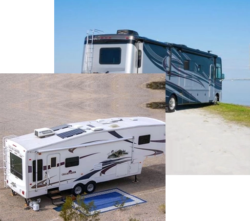 RV And Trailer