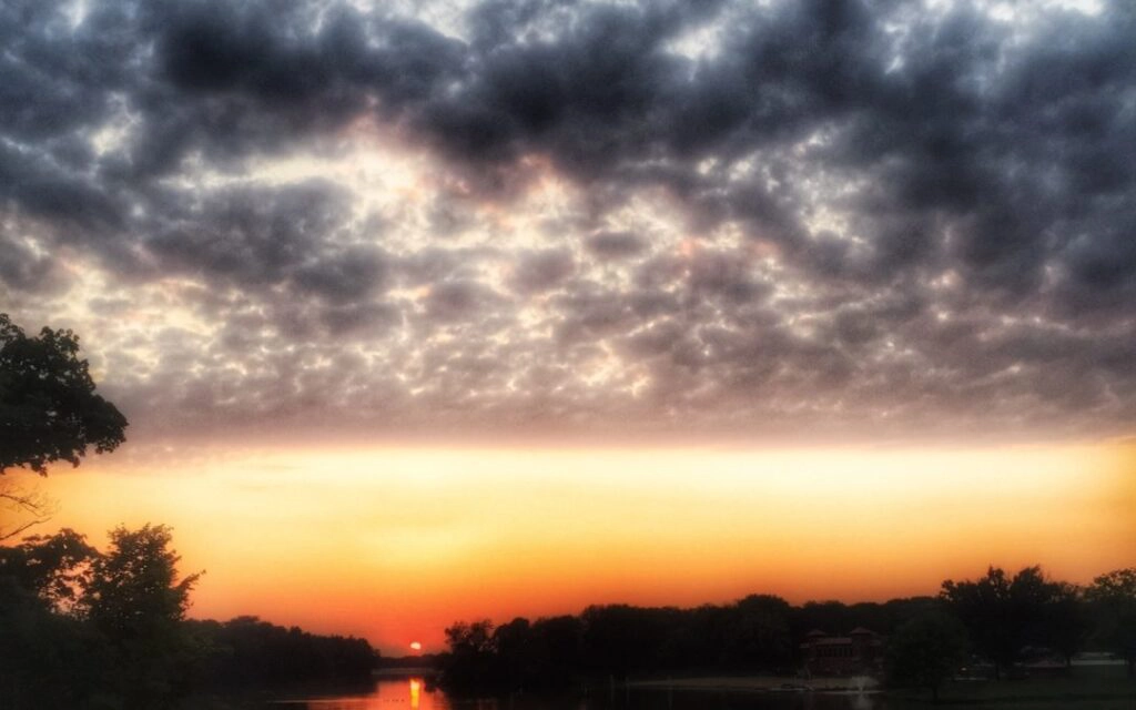 Sun-set